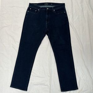 Lucky Brand 410 Athletic slim jeans - 36X32 Dark Blue Wash